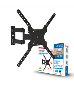 Suporte TV Parede Articulado Lcd Led Plasma Smart "23 a 56" SBRP2045 brasfoma