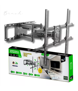 Suporte TV Parede Painel Elg de 55 a 90 polegadas At� 75Kg Articulado A02V8XL