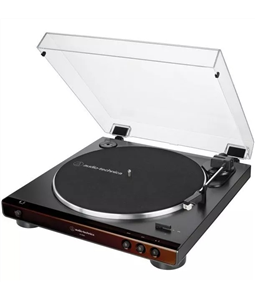 Toca Discos Vinil Autom�tico Audio Technica At-lp60x Marrom