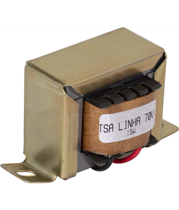 Transformador Trafo Linha TSA 70V 25W p/ Caixa Som Hayonik