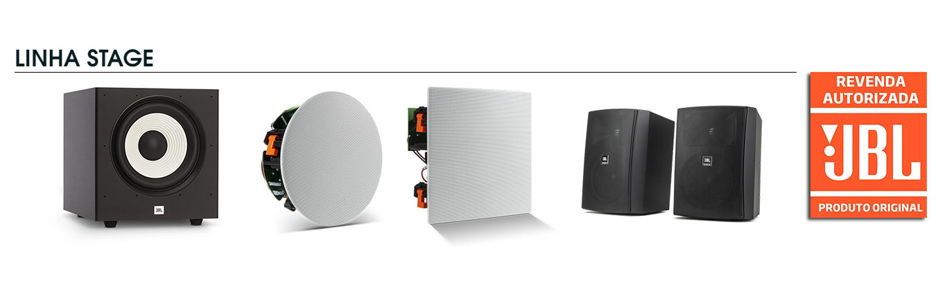 LINHA STAGE JBL PROFISSIONAL